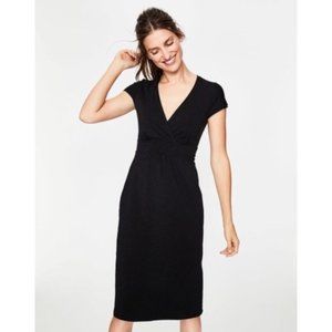 Boden Casual Jersey Dress in Black